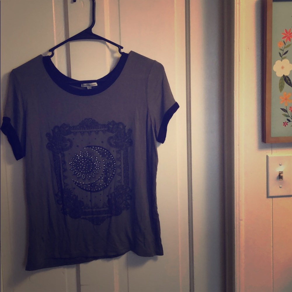 Sun and moon t shirt